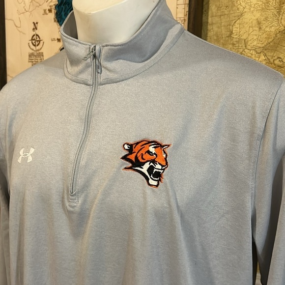 Under Armour 1/4 zip. Tigers - Picture 2 of 8